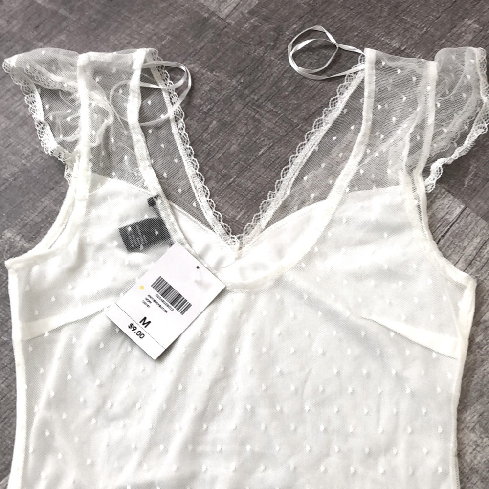 See through Body Suit.